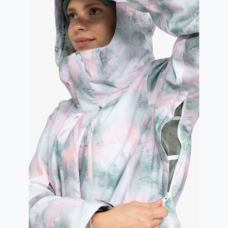 Geacă de snowboard pentru femei ROXY Roxy Jetty sea pine mystery fog 5