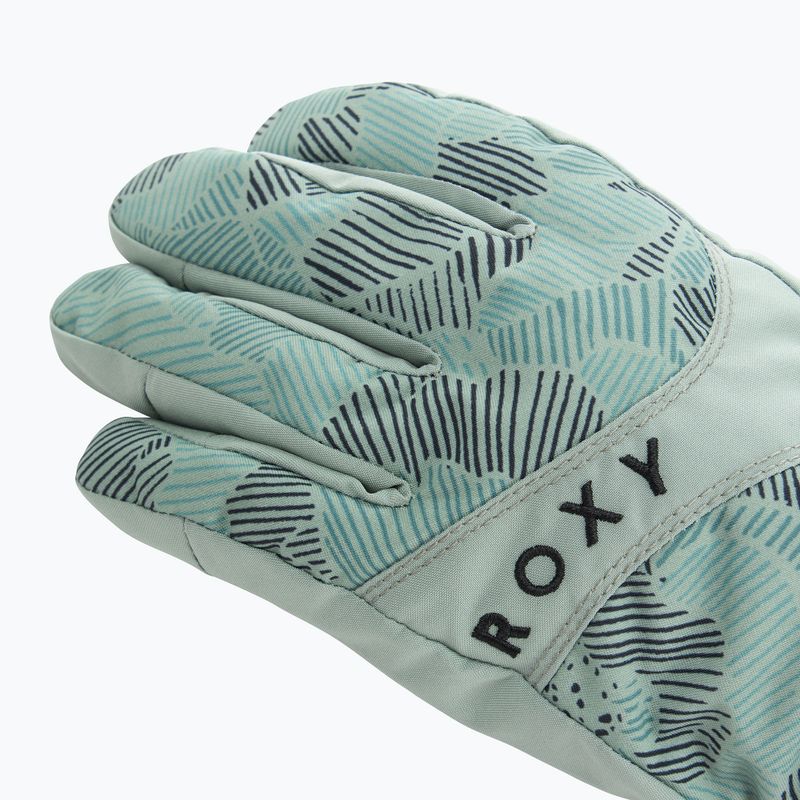 Mănuși de snowboard pentru femei ROXY Roxy Jetty lily pad sketch book 4