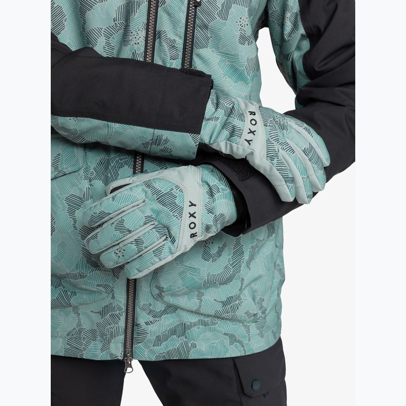 Mănuși de snowboard pentru femei ROXY Roxy Jetty lily pad sketch book 10