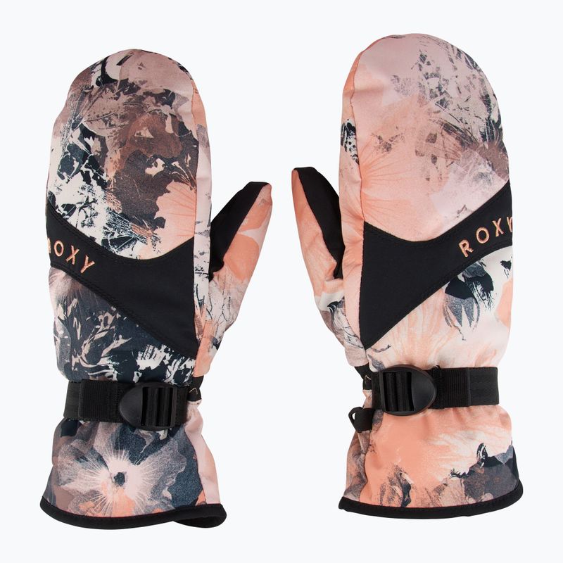 Mănuși de snowboard pentru femei  ROXY Jetty Mitt peach pink dreamy picture 2