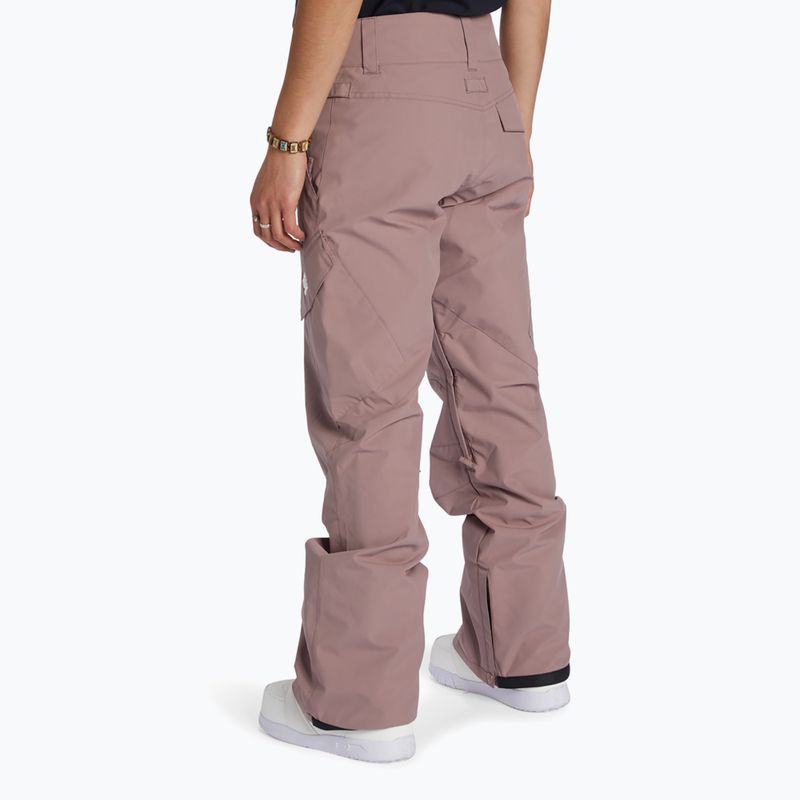 Pantaloni de snowboard pentru femei DC Nonchalant twilight mauve 3