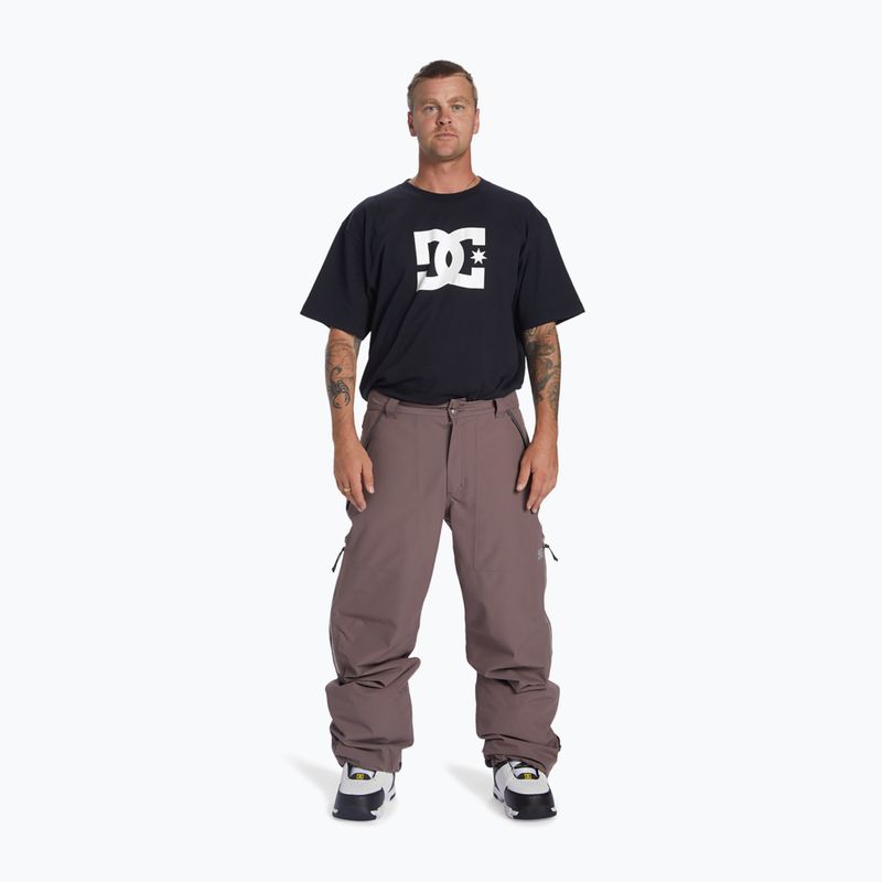 Pantaloni de snowboard pentru bărbați DC Squadron 30K plum truffle 2