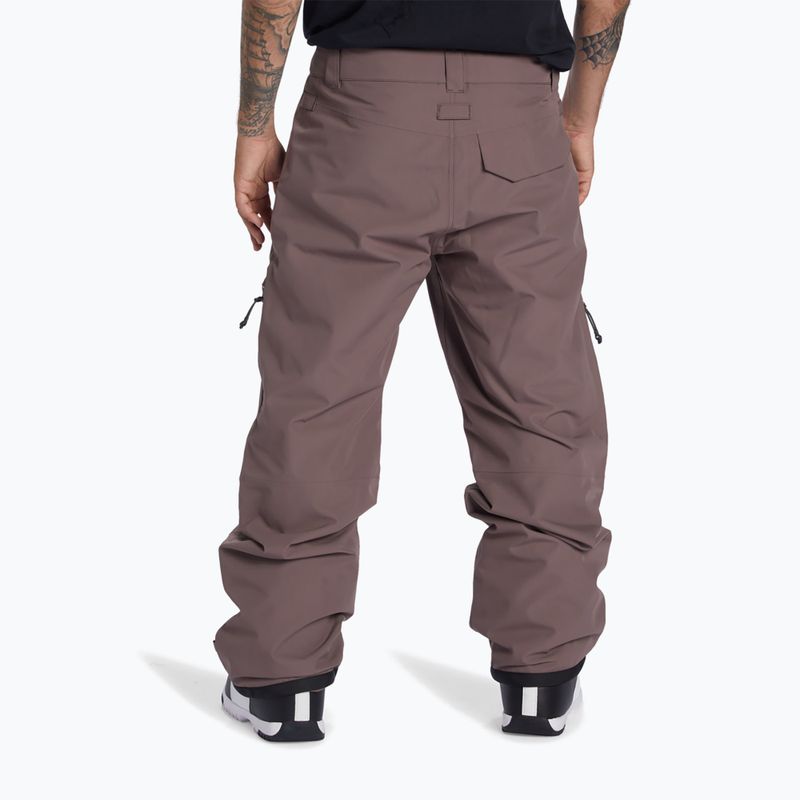 Pantaloni de snowboard pentru bărbați DC Squadron 30K plum truffle 3