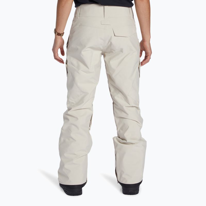 Pantaloni de snowboard pentru femei DC Nonchalant silver lining 3