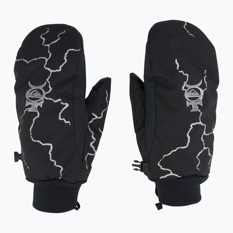 Mănuși de snowboard pentru bărbați Quiksilver Method Mitt high energy black reflective 2