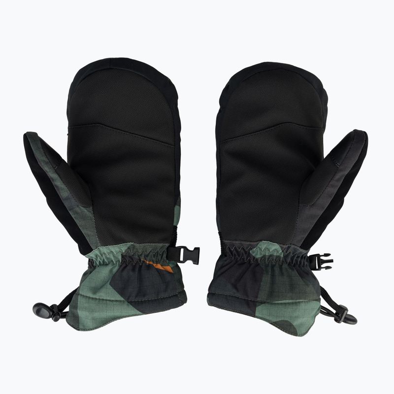 Mănuși de snowboard pentru copii Quiksilver Mission Mitt puzzle camo sea spray 3