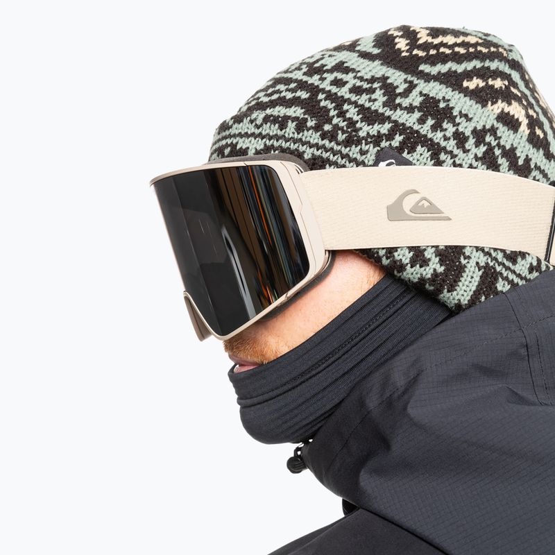 Ochelari de snowboard pentru bărbați Quiksilver Storm MG twil/clux silver mi 3