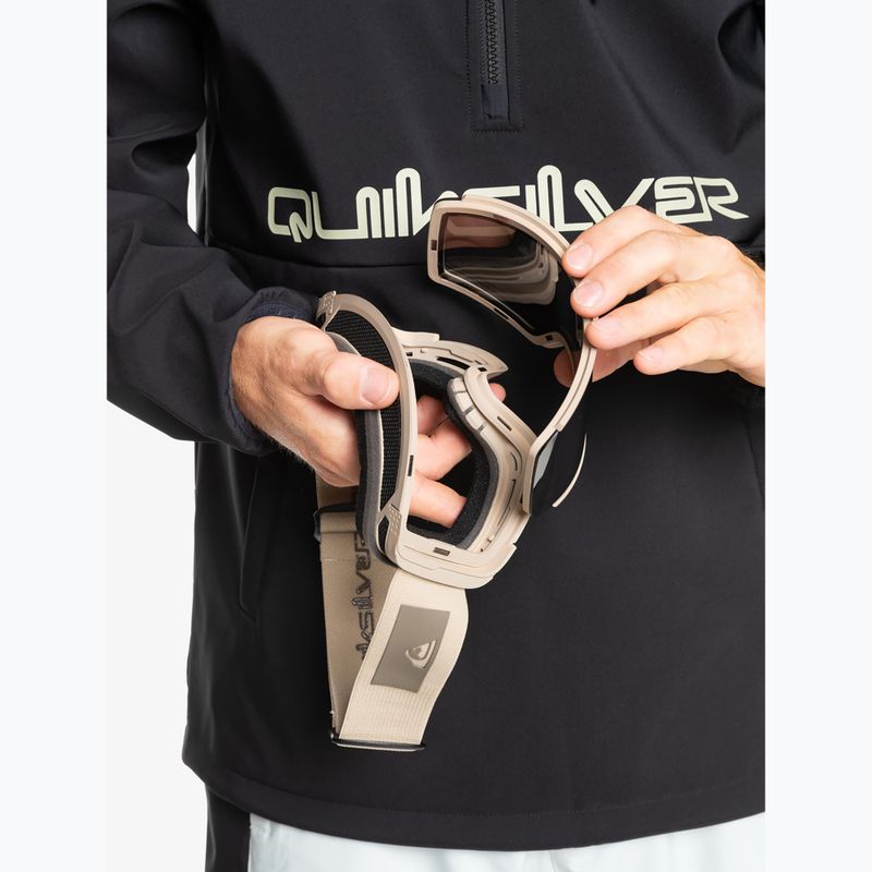 Ochelari de snowboard pentru bărbați Quiksilver Storm MG twil/clux silver mi 6