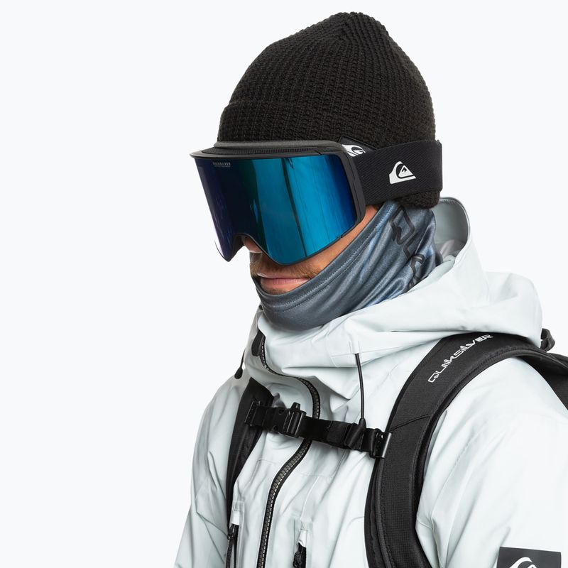 Ochelari de snowboard pentru bărbați Quiksilver Storm MG black/clux l blue mi 3