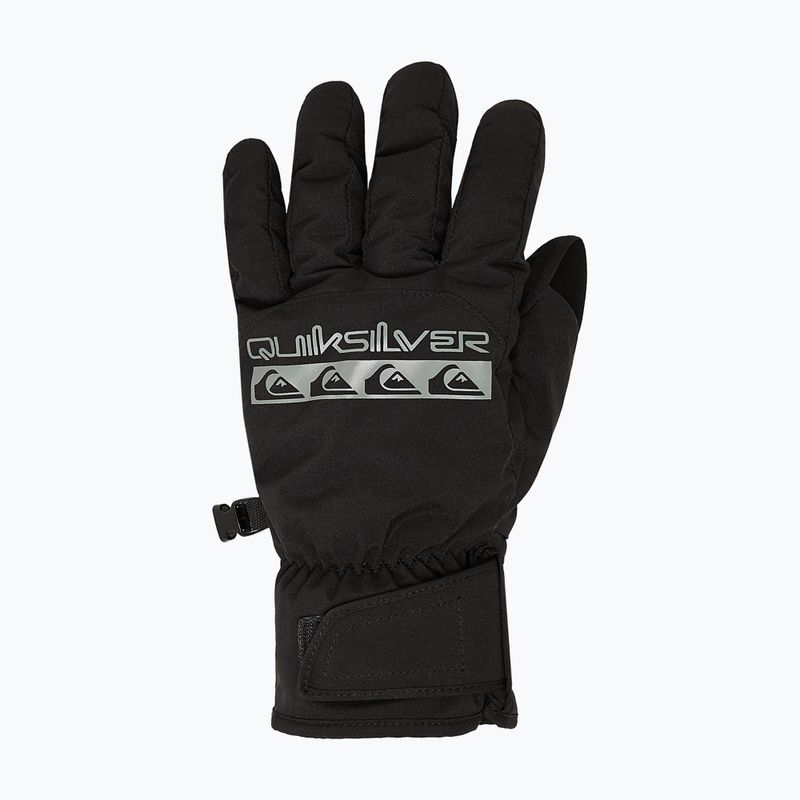 Mănuși de snowboard pentru copii Quiksilver Cross true black 2