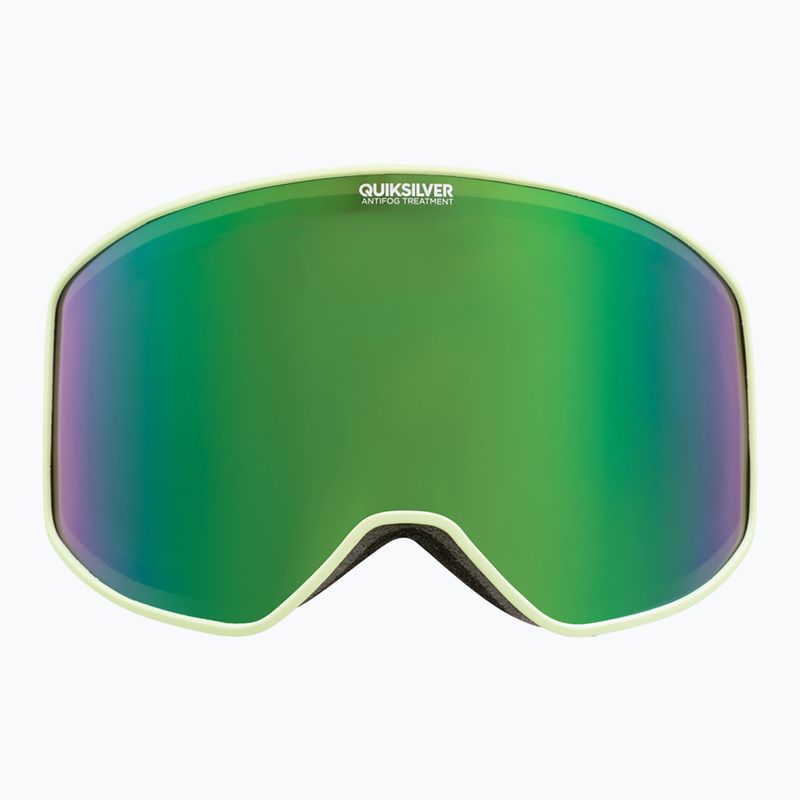 Ochelari de snowboard Quiksilver Storm black celery/ green ml 2