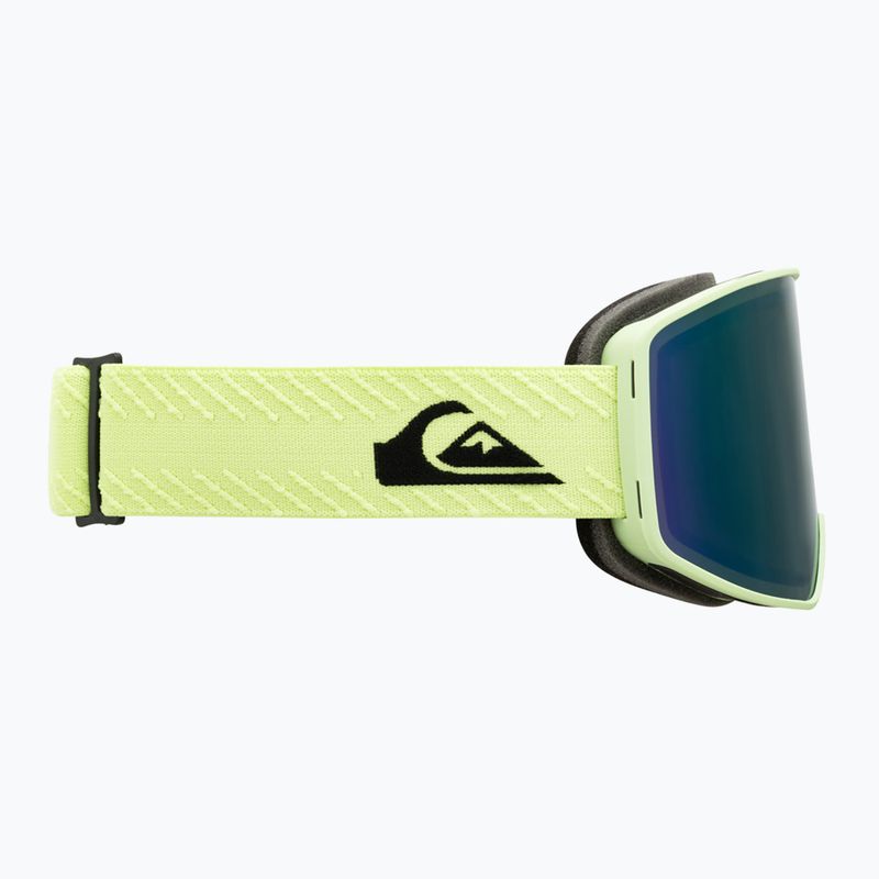 Ochelari de snowboard Quiksilver Storm black celery/ green ml 4