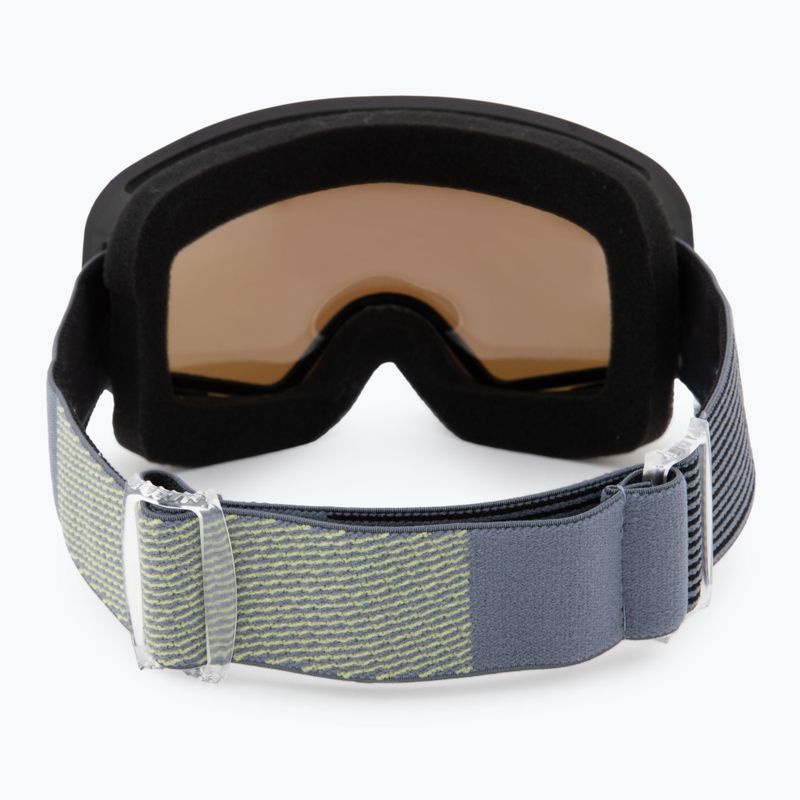 Ochelari de snowboard pentru copii Quiksilver Shredder Boy flint stone/blue ml 2