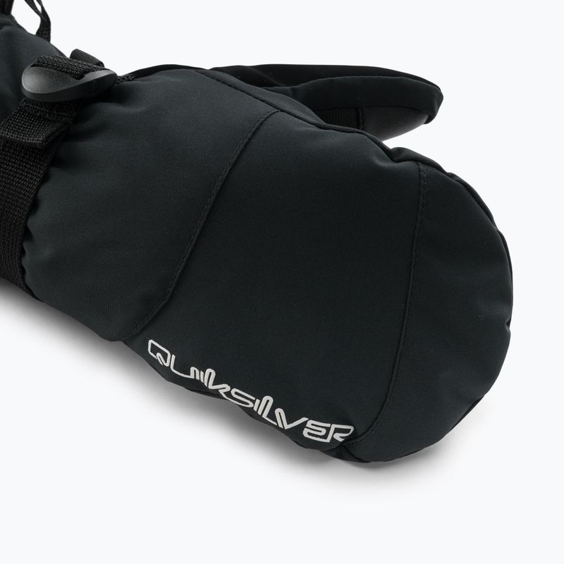 Mănuși de snowboard pentru copii Quiksilver Mission Mitt true black 4