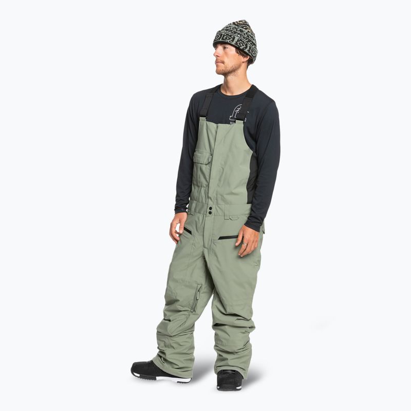 Pantaloni de snowboard pentru bărbați Quiksilver Utility Bib sea spray