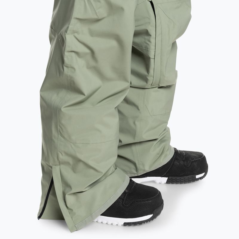 Pantaloni de snowboard pentru bărbați Quiksilver Utility Bib sea spray 6