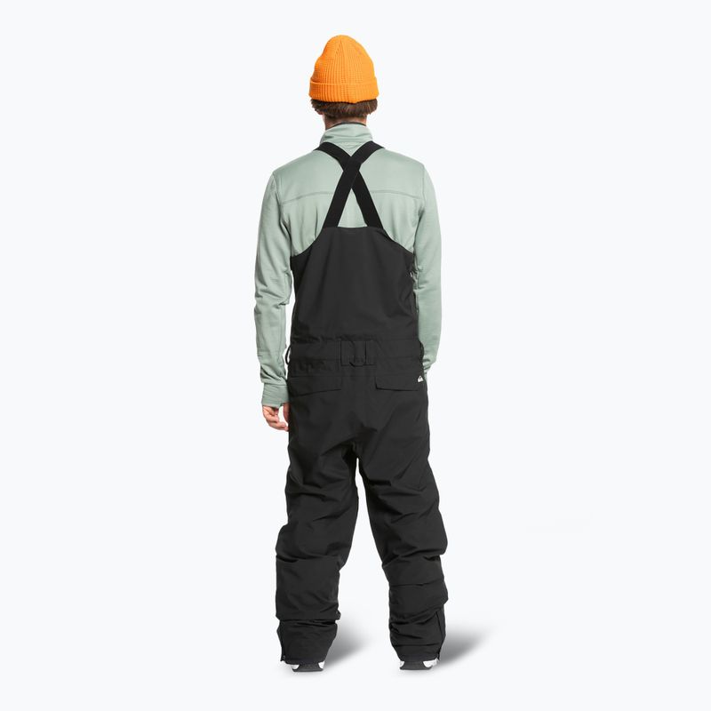 Pantaloni de snowboard pentru bărbați Quiksilver Utility Bib true black 2