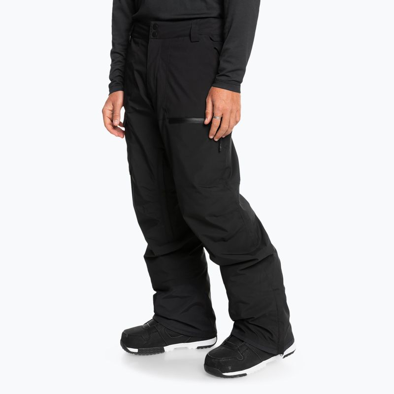 Pantaloni de snowboard pentru bărbați Quiksilver Utility true black 4