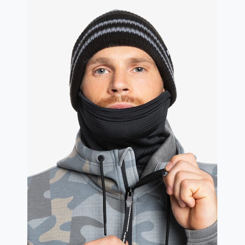 Bluză de snowboard pentru bărbați Quiksilver Shredder Hoodie puzzle camo ice flow 5