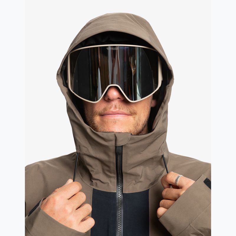 Geacă de snowboard pentru bărbați  Quiksilver Forever Stretch Gore-Tex canteen 4