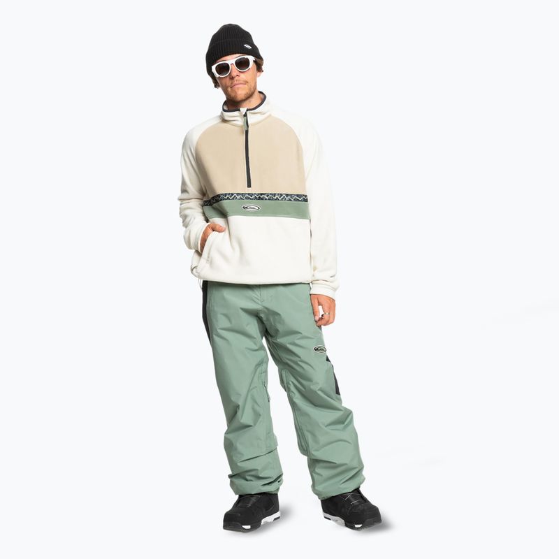 Pantaloni de snowboard pentru bărbați Quiksilver High Altitude Gore-Tex sea spray 2