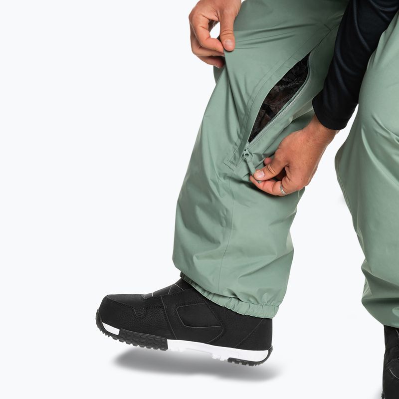 Pantaloni de snowboard pentru bărbați Quiksilver High Altitude Gore-Tex sea spray 6