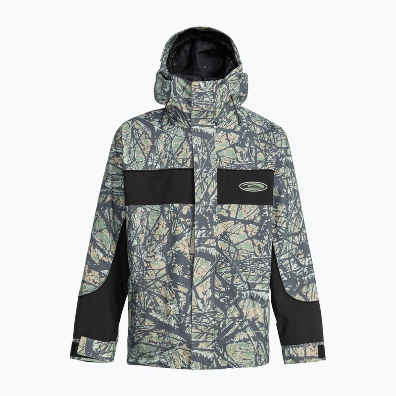 Geacă de snowboard pentru bărbați  Quiksilver High Altitude 20K woodland abstract sea spray 5