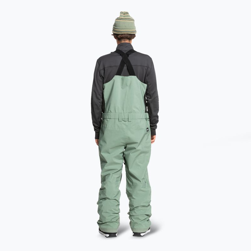 Pantaloni de snowboard pentru bărbați Quiksilver Altostratus Stret Gore-Tex Bib sea spray 2