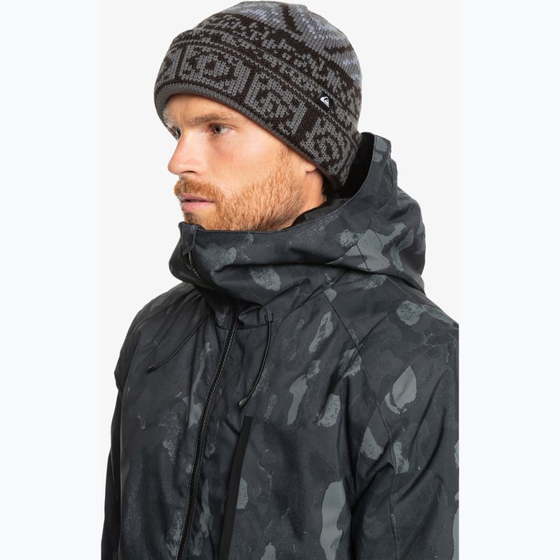 Căciulă de iarnă pentru bărbați Quiksilver Archive true black 4