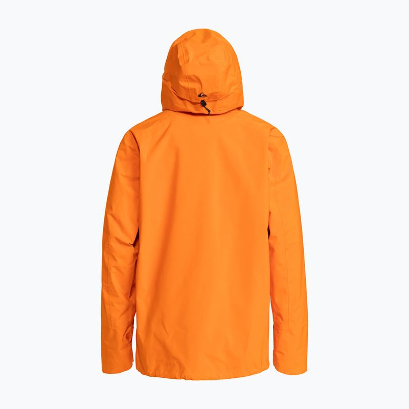 Geacă de snowboard pentru bărbați  Quiksilver Pro Path Goretex 2L orange pepper 6