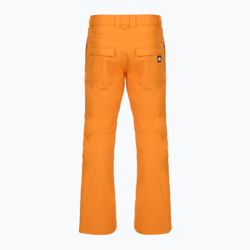 Pantaloni de snowboard pentru bărbați Quiksilver Estate orange pepper 8