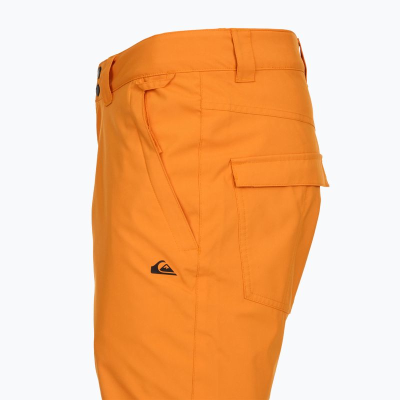 Pantaloni de snowboard pentru bărbați Quiksilver Estate orange pepper 9