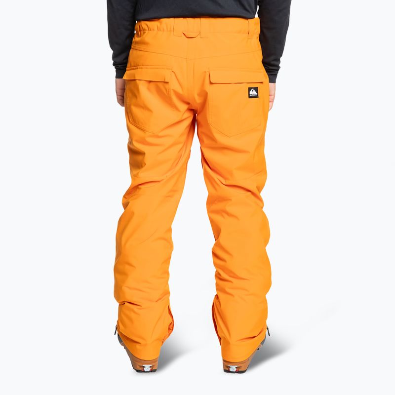 Pantaloni de snowboard pentru bărbați Quiksilver Estate orange pepper 3