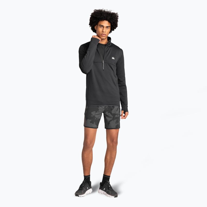 Bluză de snowboard pentru bărbați Quiksilver Steep Point Half Zip Fleece true black 2