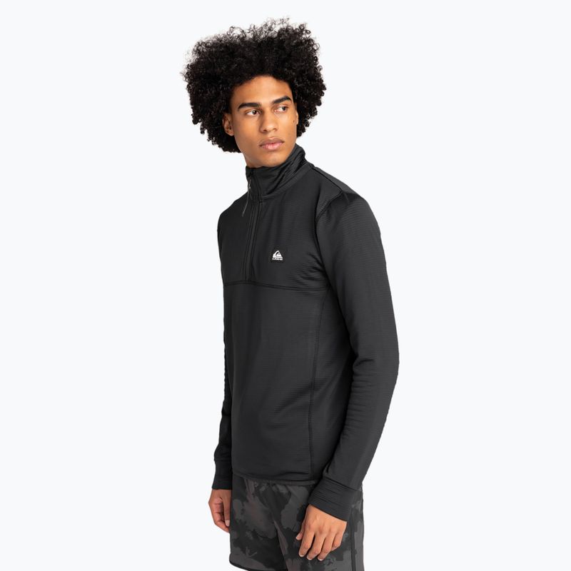 Bluză de snowboard pentru bărbați Quiksilver Steep Point Half Zip Fleece true black 4