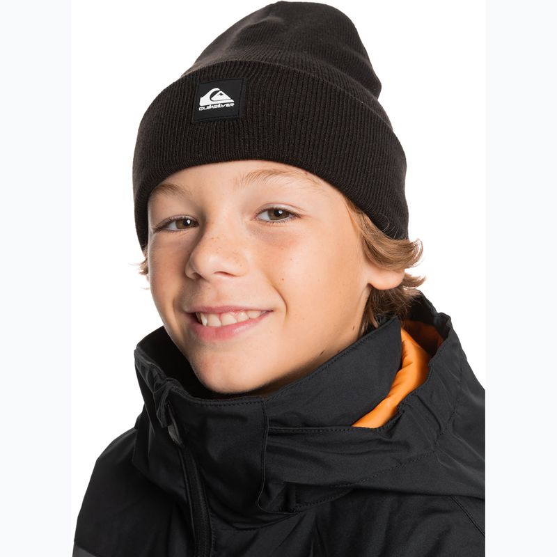 Căciulă de iarnă pentru copii Quiksilver Brigade true black 3