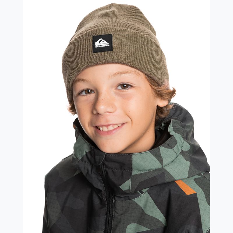 Căciulă de iarnă pentru copii Quiksilver Brigade sea spray 3