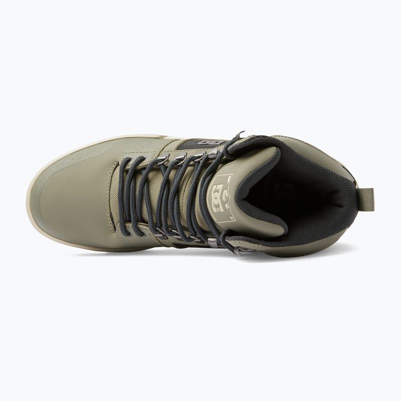 Încălțăminte pentru bărbați DC Pure High Top WR green / black / white 12