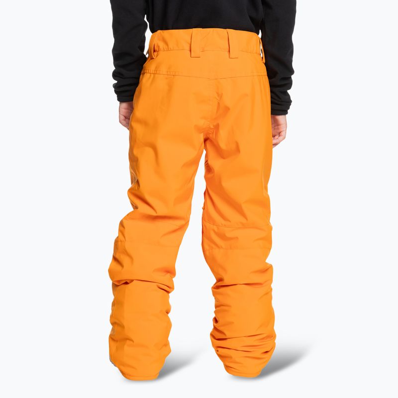 Pantaloni de snowboard pentru copii Quiksilver Estate orange pepper 3