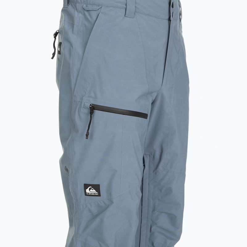 Pantaloni de snowboard pentru bărbați Quiksilver Forever Stretch Gore-Tex flint stone 9