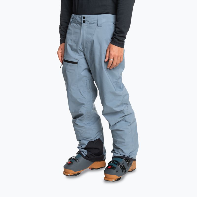 Pantaloni de snowboard pentru bărbați Quiksilver Forever Stretch Gore-Tex flint stone 4