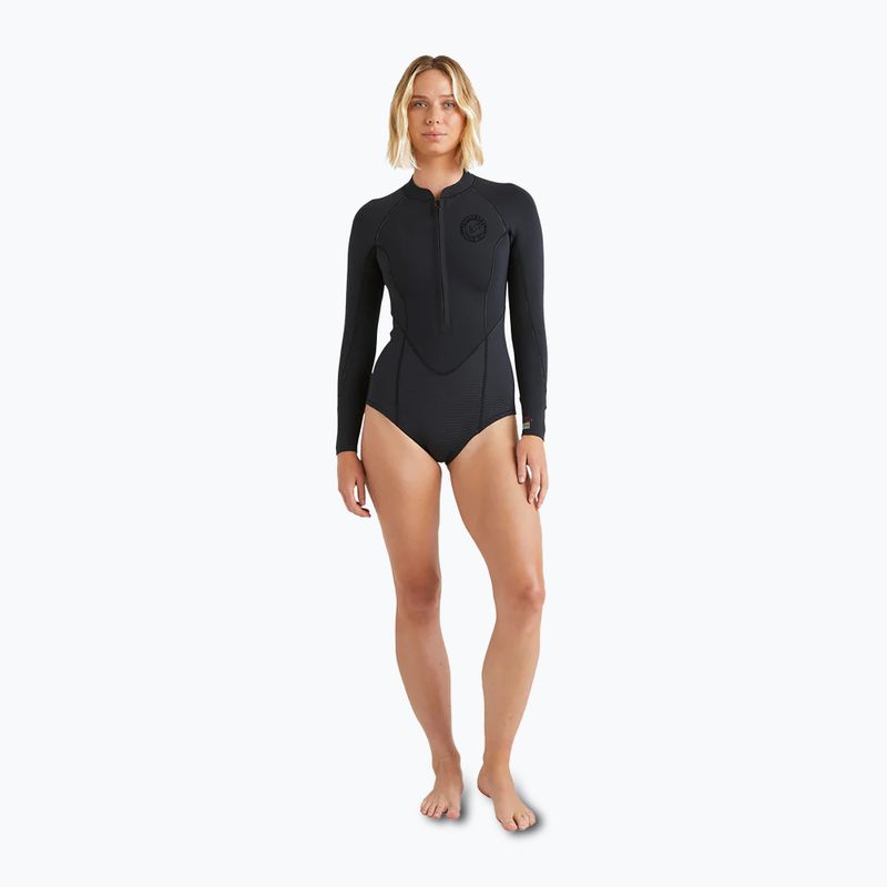 Spumă de înot pentru femei Billabong 2/2 mm Salty Dayz Natural LS Spring black 2