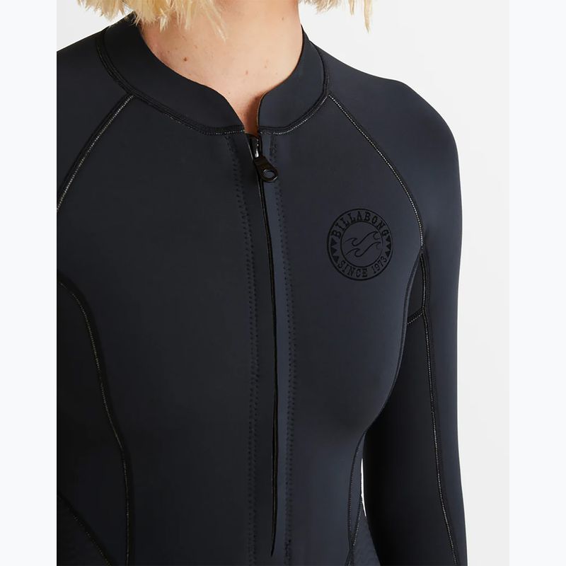 Spumă de înot pentru femei Billabong 2/2 mm Salty Dayz Natural LS Spring black 5