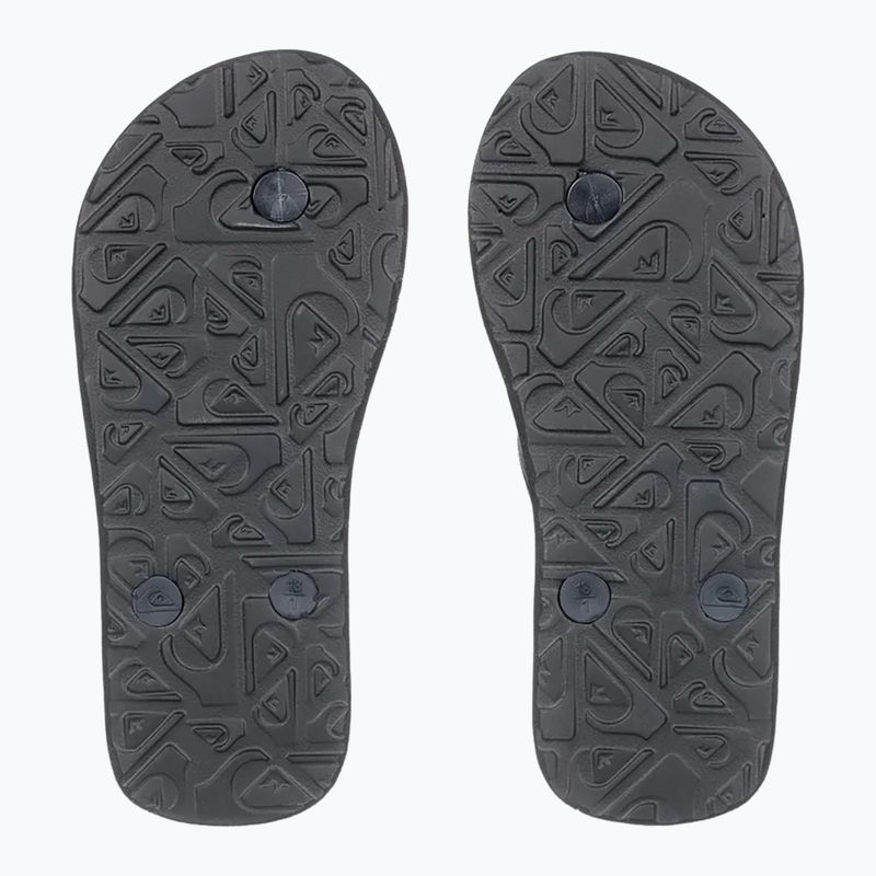 Șlapi pentru copii Quiksilver Molokai Art 25 Youth fiery coral wordblock 3