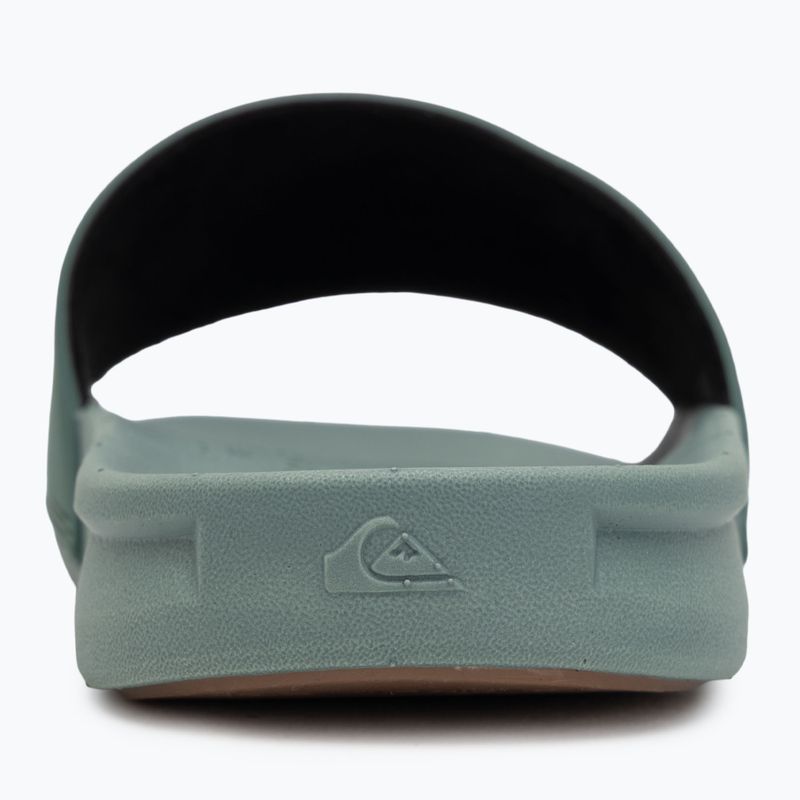 Papuci pentru bărbați Quiksilver Rivi Wordmark Slide II sage 6
