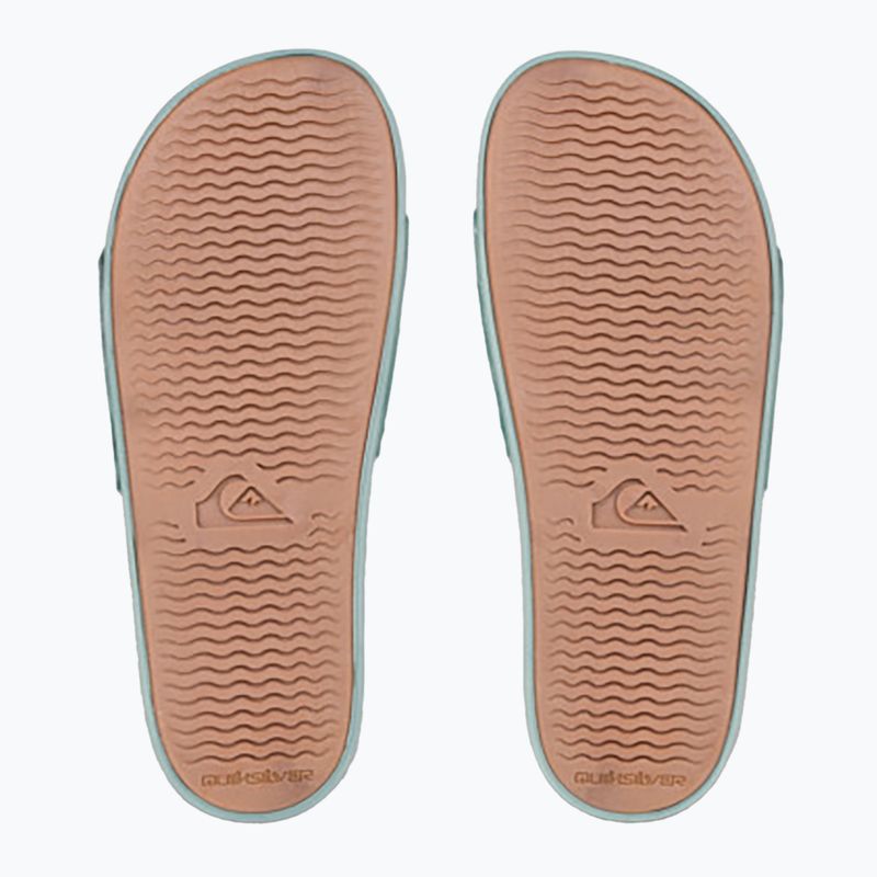 Quiksilver bărbați Rivi Wordmark Slide II salvie flip-flops 3