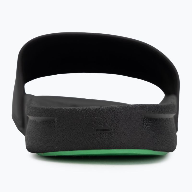 Papuci pentru bărbați Quiksilver Rivi Wordmark Slide II black rasta 6