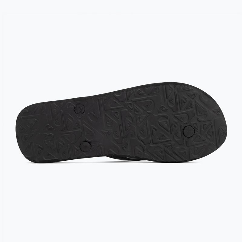 Șlapi pentru bărbați Quiksilver Molokai Art 25 black naturama 4