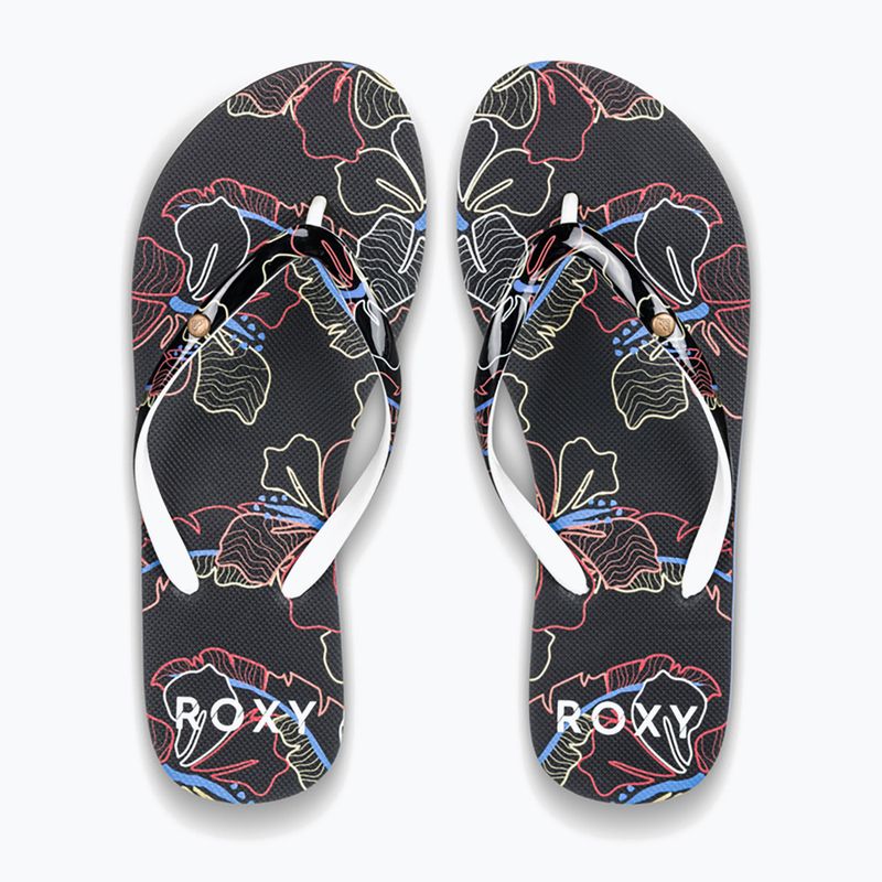 ROXY Portofino III flip flops pentru femei dc black multi camo 2
