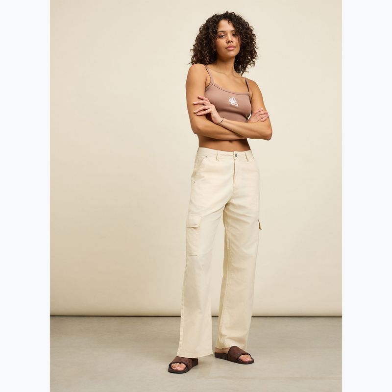 Papuci pentru femei ROXY Slippy IV brown combo 4